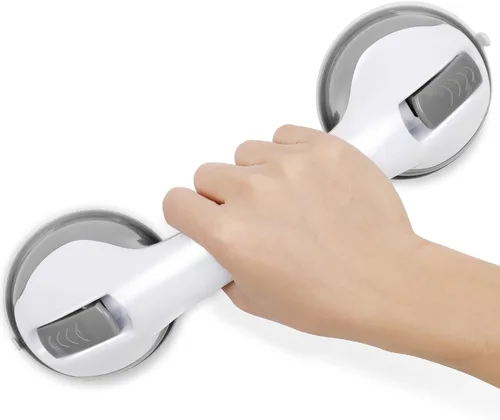 Miniatura 7 de Mango de Ducha 1 Paquete Barras de Agarre para Bañeras y Duchas, Barras de Agarre de 12 Pulgadas para Baño con Ventosa de Sujeción Fuerte, Barra