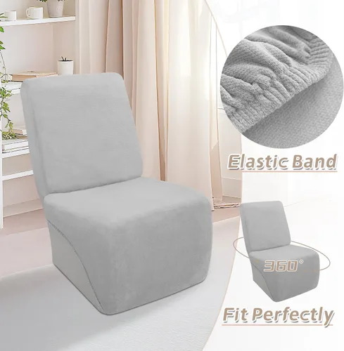 Miniatura 432 de Arfntevss Fundas de sofá seccional reclinable de terciopelo, Funda de sofá seccional de esquina para sofá reclinable, Funda elástica suave