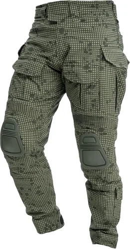 Miniatura 9 de IDOGEAR Pantalones de combate G3 para hombre con rodilleras, pantalones de camuflaje múltiple Airsoft Caza Paintball Pantalones tácticos al aire