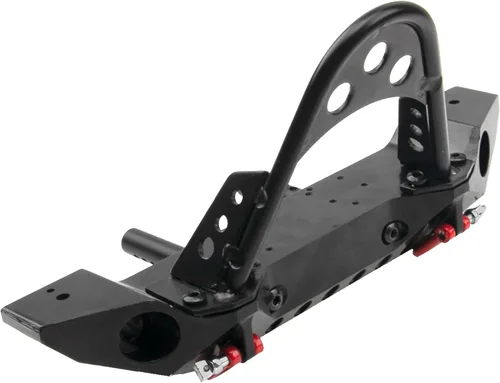 Miniatura 4 de ShareGoo - Parachoques delantero de metal a control remoto con gancho de remolque, luz LED compatible con Axial SCX10 Jeep SCX10 II 90046 90047