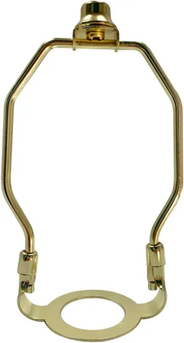 El adaptador SLIP UNO convierte tu pantalla de 9 pulgadas de alto para adaptarse a la base de lámpara SLIP UNO (apertura de 1 7/16 pulgadas) - 6