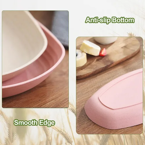Miniatura 6 de Shopwithgreen - Platos de paja de trigo