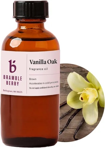 Miniatura 38 de Aceite de fragancia de Bourbon de Kentucky de Bramble Berry 59 ml Aroma masculino cálido para hacer jabón, elaboración de velas, aceite para barba