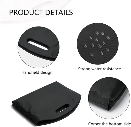 Miniatura 5 de Bolsa oficial para computadora con estilo elegante con múltiples compartimentos y diseño fácil de transportar Negro (black Nylon)