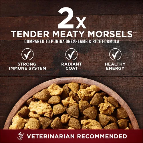 Miniatura 7 de Purina ONE True Instinct con salmón real y atún natural con vitaminas, minerales y nutrientes añadidos, fórmula seca de alimentos para perros