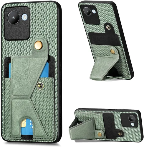 Miniatura 170 de Funda para Xiaomi Poco M5s 4G, Funda para Redmi Note 10 4G / Note 10S 4G / Note 11 SE (India) Funda de cuero PU ranuras para tarjetas Soporte