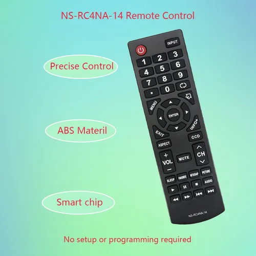 Miniatura 2 de GHUST NS-RC4NA-14 - Mando a distancia universal para Insignia TV NS-50D40SNA14 NS-50D550NA15 NS-50E440NA14 NS-50L440NA14 NS-55D440NA14
