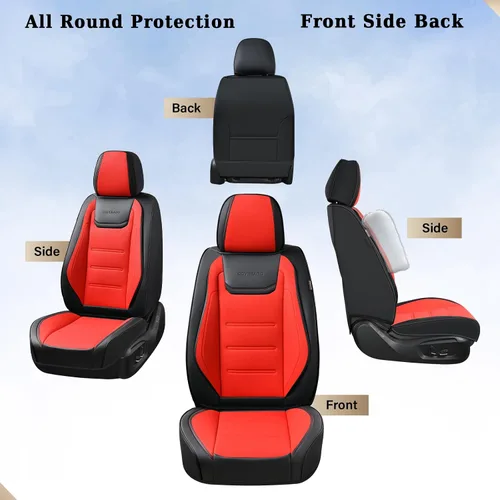 Miniatura 7 de Coverado Fundas de Asiento de Automóvil, Fundas Delanteras para Automóviles, Fundas de Asiento Delantero de Automóvil, Protector de Asiento