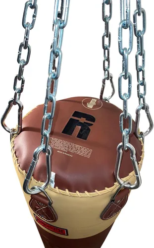 Miniatura 3 de Ringside Heritage - Bolsa pesada de boxeo de cuero genuino de 90 libras