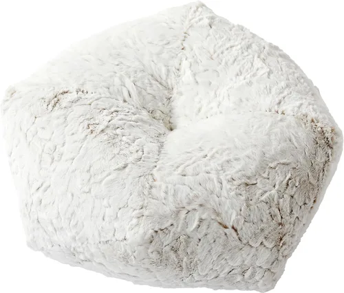 Miniatura 23 de Sorra Home Sutherland Dove Puf redondo para interiores, 20 pulgadas de ancho x 20 pulgadas de profundidad x 18 pulgadas de alto Paloma