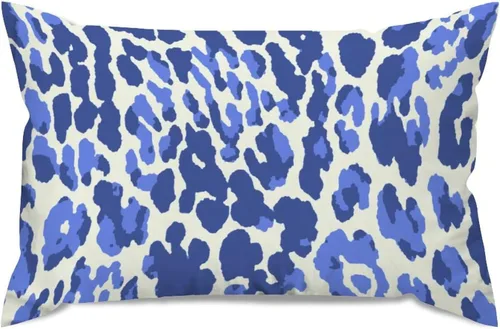 Miniatura 74 de ArogGeld Funda de almohada para sofá, guepardo y leopardo, estampado de leopardo, funda de cojín decorativa de granja para sala de estar