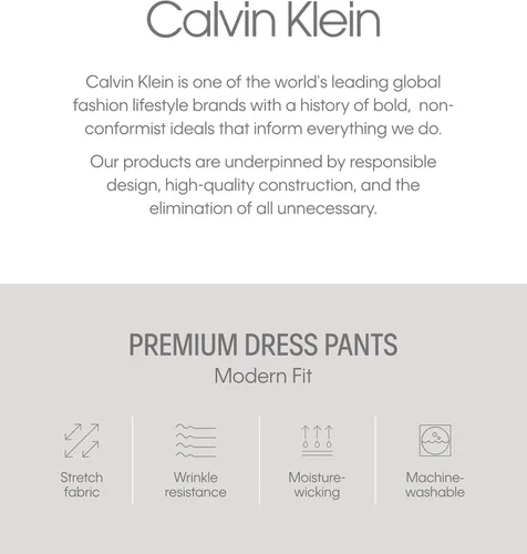 Miniatura 5 de Calvin Klein Pantalones separados de traje de corte ajustado prémium para hombre (la chaqueta y los pantalones se venden por separado).