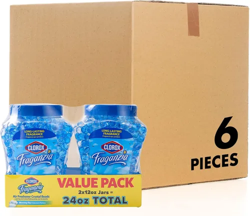 Miniatura 11 de Clorox Fraganzia Crystal Beads Ambientador con aroma hawaiano de escape, desodorante de habitación de larga duración, cuentas de gel eliminador