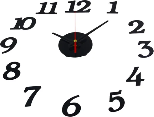 Miniatura 10 de OceeK Reloj de pared, silencioso sin tictac, moderno reloj de pared pequeño de 8 pulgadas, reloj analógico clásico de cuarzo de calidad, funciona