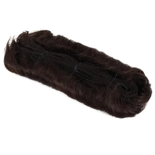 Miniatura 3 de 28 piezas de cabello humano corto con cierre superior, extensiones de cabello virgen brasileño lacio para mujeres negras (#4)