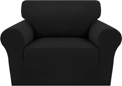 Miniatura 33 de MeilleMaison Funda elástica para sillón 2024, 1 pieza, lavable, protector de muebles para mascotas, funda de sofá antideslizante con parte inferior