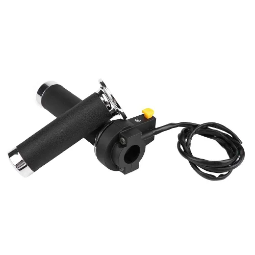 Miniatura 8 de Interruptor de manillar de motocicleta, interruptor de botón de apagado con control de acelerador ABS, color negro