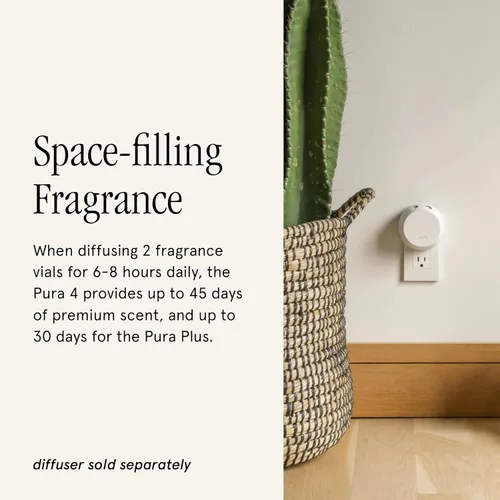 Miniatura 3 de Pura & Unify Co. Recambio de aroma para el hogar, difusor de aire inteligente, fragancia de lujo de larga duración por recambio, esencial