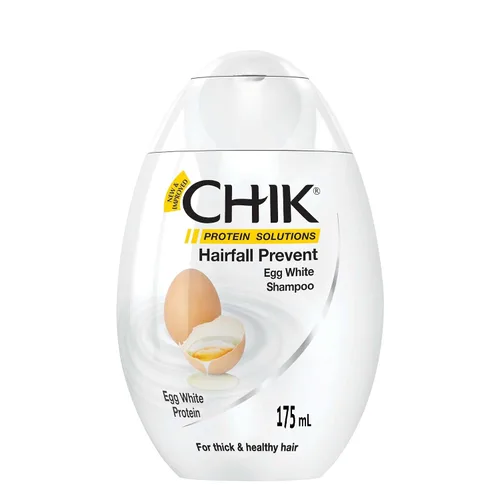 Chik Protein Solutions - Hairfall Prevent Egg White Shampoo - 5.9 fl oz para cabello grueso y saludable.