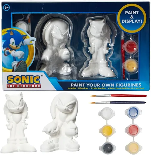 Miniatura 13 de Innovative Designs Disney Frozen DIY Paint Your Own Figurines Arts and Crafts Set for Girls - Elsa & Anna