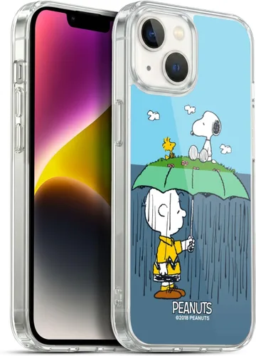 Miniatura 77 de Head Case Designs Funda de gel con licencia oficial de Peanuts Snoopy & Woodstock Halfs and Laughs [protección de grado militar] compatible