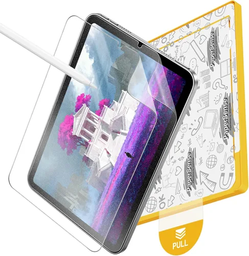 OMOTON PAPERSENSE - Paquete de 2 protectores de pantalla de papel para iPad Mini 7 A17 Pro Mini 6 6th (2024/2021, 8.3 pulgadas), película de PET