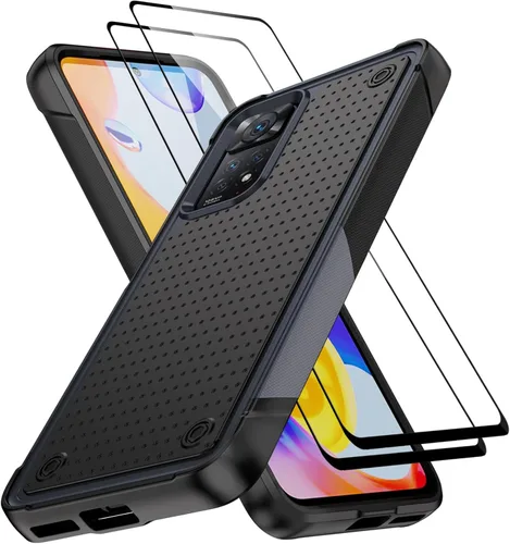 Miniatura 12 de Jeylly Funda protectora para Xiaomi Redmi Note 9 Pro, Redmi Note 9 Pro Max para mujeres y hombres, a prueba de caídas a prueba de golpes de grado