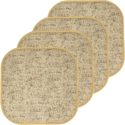Miniatura 42 de Sweet Home Collection Cojines de espuma viscoelástica para silla, antideslizantes, diseño de panal de abeja, 16 x 16 pulgadas, paquete de 2