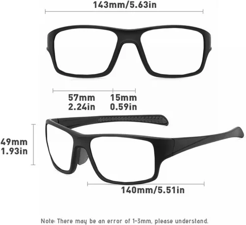 Miniatura 8 de Gafas de lectura bifocales fotocromáticas de transición para hombres y mujeres, gafas de sol deportivas para presbicia, UV400, 2 uds