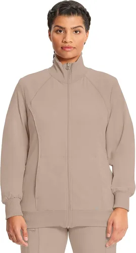Miniatura 72 de Infinity by Cherokee 2391A - Chaquetas médicas con cremallera frontal para mujer, tela elástica en 4 direcciones