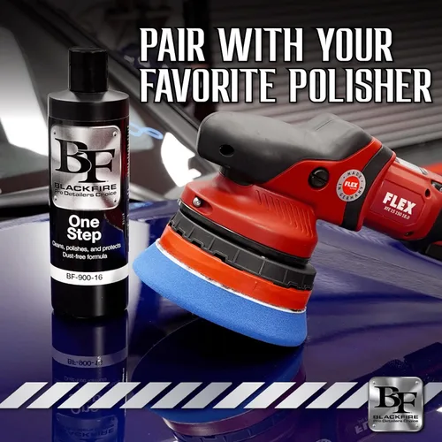 Miniatura 2 de Blackfire Pro Detailers Choice Corrección de pintura y sellador todo en uno Removedor de remolinos, pulido y protección de larga duración