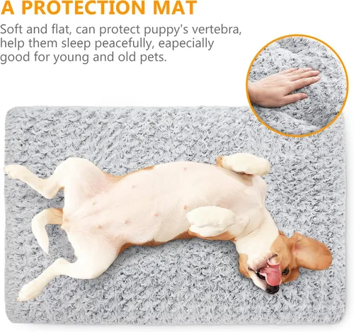 Miniatura 3 de Almohadilla lavable antideslizante para cama de perro y jaula para perros y gatos grandes (36 pulgadas)