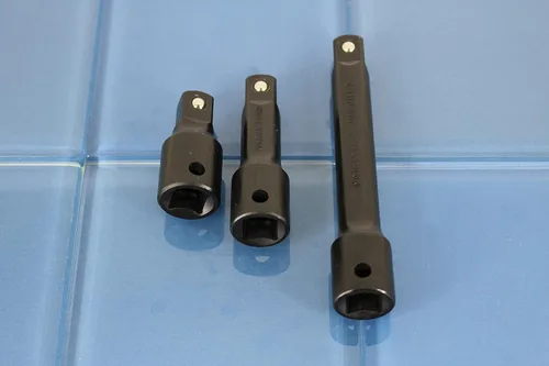 Miniatura 2 de TMAX Juego de barras de extensión de impacto de 1/2 pulgada, Cr-V, 3 piezas de 2, 3, 5 pulgadas de longitud