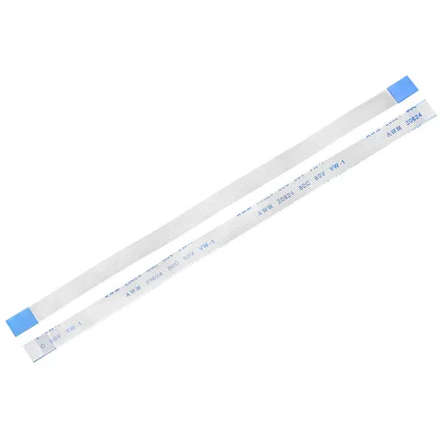 Miniatura 75 de uxcell Cable plano flexible, 10 pines de 0.020 in de paso de 5.906 in FPC FFC cable de cinta flexible para TV LCD, reproductor de DVD, laptop, 5
