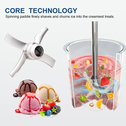 Miniatura 5 de Cuchilla de remo de repuesto para Ninja NC700 NC701 NC701C, compatible con la máquina de helado Ninja CREAMi Scoop & Swirl - para helados, sorbetes