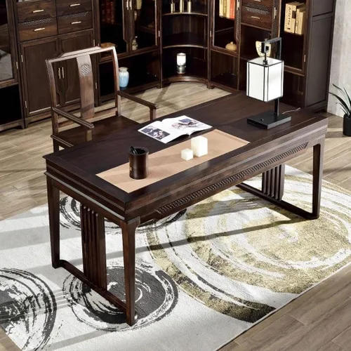 Miniatura 7 de Silla de oficina Silla de libro de madera maciza retro china Silla de té Zen Silla de madera Reposabrazos Silla de oficina Silla de oficina Silla