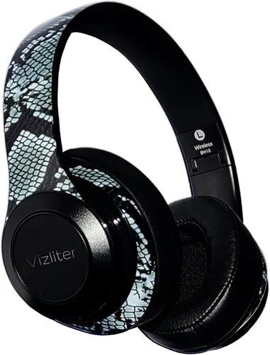 Miniatura 8 de Vizliter TWS - Auriculares Bluetooth inalámbricos con graves profundos 5.3 con micrófono integrado y luces LED con cancelación de ruido (beige)