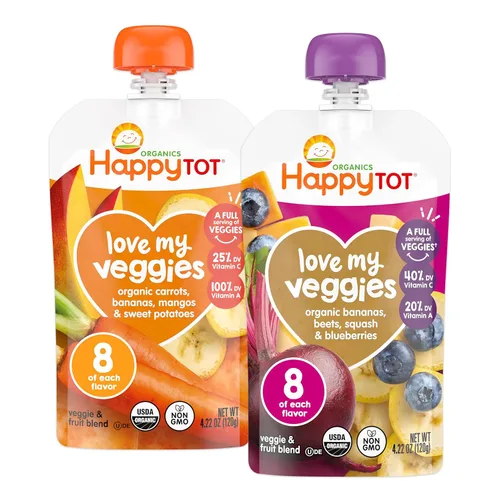 Miniatura 12 de Happy Tot Organic Etapa 4 Baby Food Love