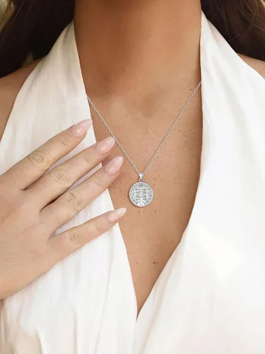 Miniatura 108 de U7 Saint Benedict/Michael Medal Necklace, 316L Stainless Steel Virgin Mary Necklace for Men Women, Bible Verse Protection Necklace Catholic