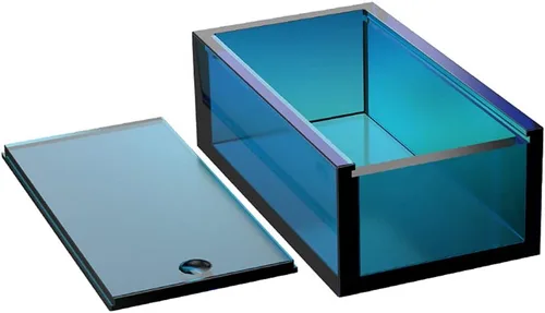 Miniatura 8 de appuivbt Molde de caja rectangular de resina,Caja de almacenamiento de ajedrez Molde de resina epoxi,Contenedor de almacenamiento grande de silicona