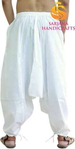 Miniatura 4 de SARJANA HANDICRAFTS Pantalones bohemios de algodón para hombre