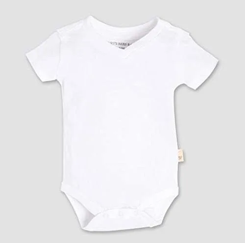 Miniatura 2 de Burt's Bees Baby baby-boys Bodysuit, Short Long Sleeve One Piece Lap Shoulder Bodysuits, 100% Organic Cotton