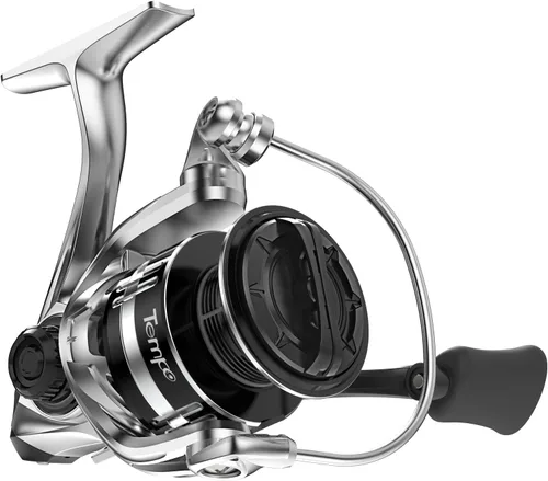 [Portátil 2024] Carrete giratorio de pesca de viaje, suave 10+1 carrete de pesca BB inoxidable para agua dulce, marco de grafito ultraligero con