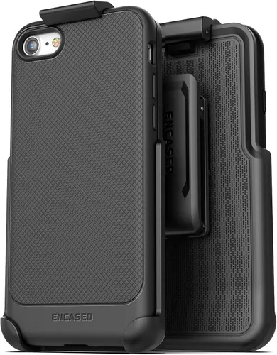 Miniatura 23 de Funda para cinturón Encased iPhone 11 con clip (Blindaje delgado) Funda de agarre delgada con cartuchera - Negro
