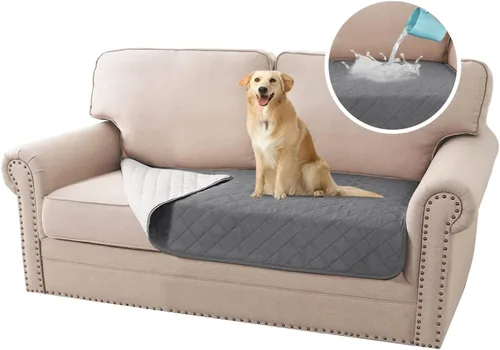 Miniatura 9 de H.VERSAILTEX Funda para Silla y Sofá 100% Impermeable, Protector de Muebles con Correas Elásticas para Mascotas, Niños, Niños, Perros, Gatos