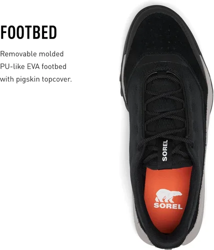 Miniatura 4 de Sorel Tenis bajos ONA 718 para hombre, color negro, Heatwave