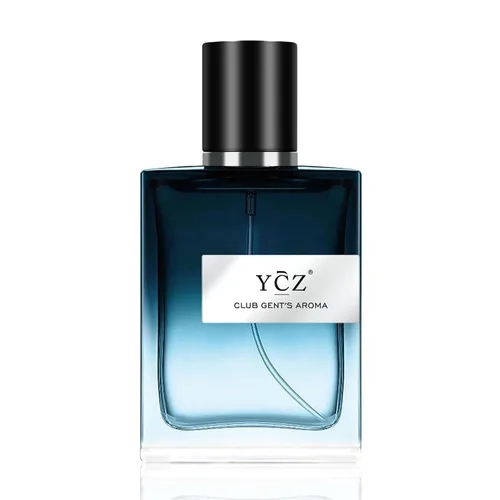 Miniatura 12 de Ycz AMBER GLOW Colonia para hombre, fragancia aromática cítrica con bergamota, manzana nítida y notas cálidas de madera, Eau de Parfum de 1.7 onzas
