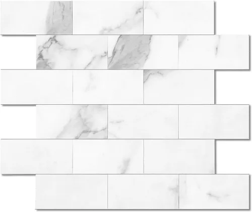 Miniatura 9 de Azulejos Adhesivos para Salpicadero 12"X12" Azulejos de Pared PVC, Adhesivos para Salpicadero de Cocina, Azulejos de Baño, Chimenea, Lavandería