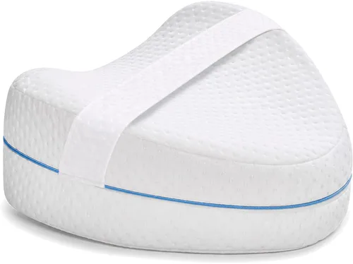 Miniatura 11 de Contour Legacy Cool Almohada de apoyo de espuma para piernas y rodillas para personas que duermen de lado, alivio calmante para espalda, caderas