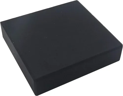 Piedra de prueba de oro, genuina, obsidiana natural (2 x 2 pulgadas)